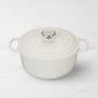 Le Creuset Signature Enameled Cast Iron Round Dutch Oven, 4 1/2-Qt., White
