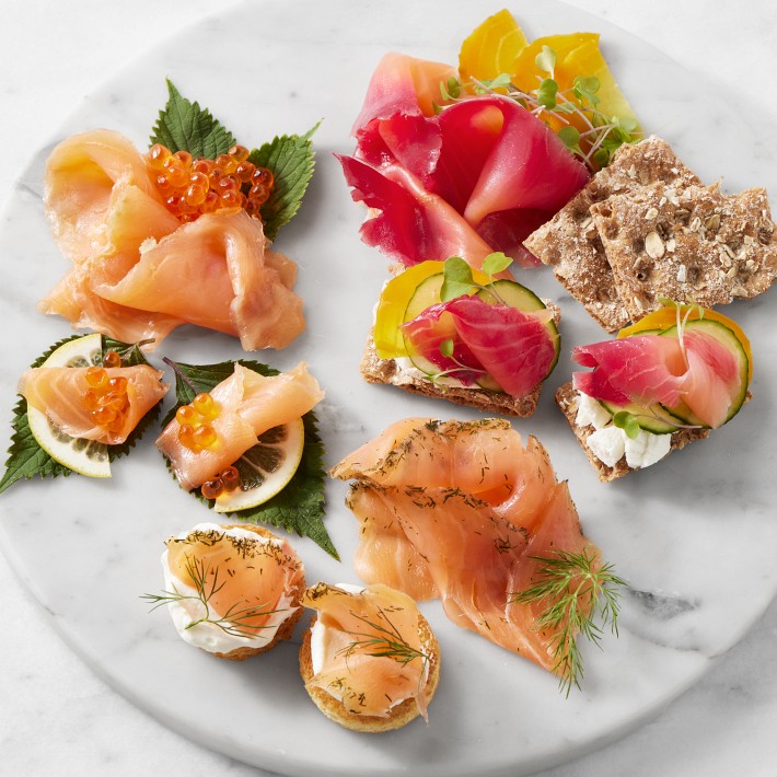 World Gravadlax Wasabi, Dill, & Beetroot Salmon Trio, 6oz