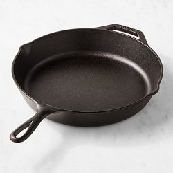 Monogrammed Lodge Seasoned Cast Iron Skillet 12"