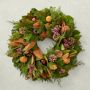 Holiday Fruit Wreath