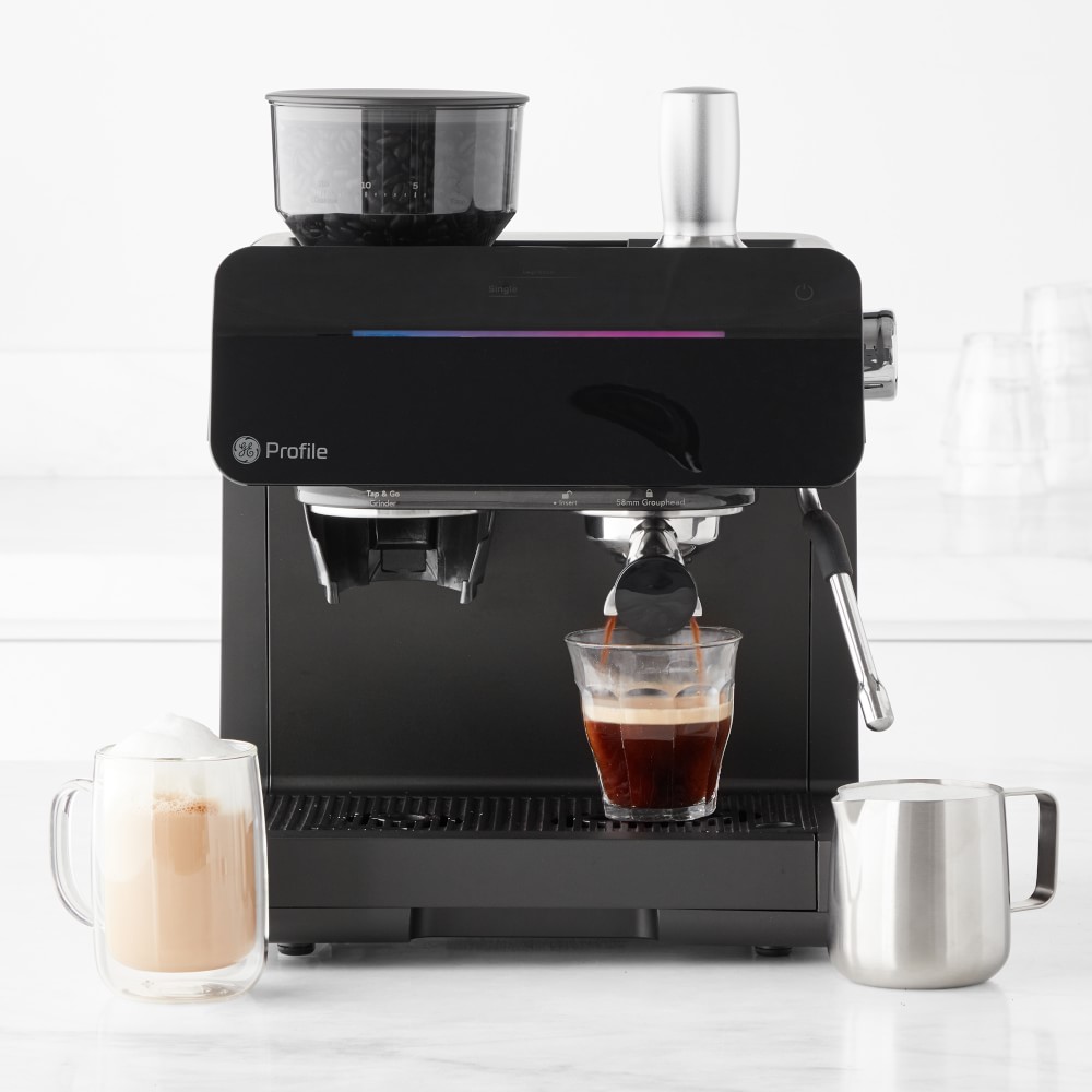 GE Profile™ Semi-Automatic Espresso Machine, Black