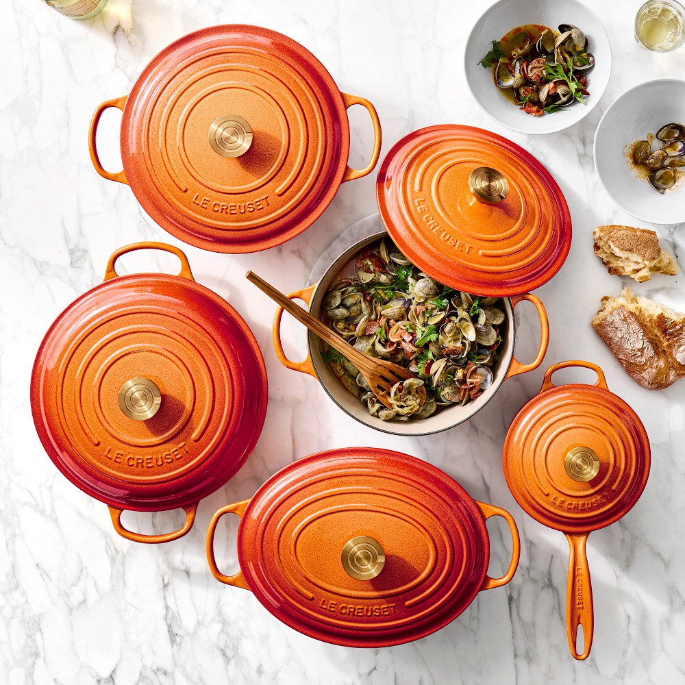 Le Creuset Flamme Dor&#233;e Collection