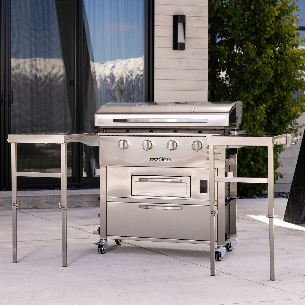Blackstone Select Griddle Air Fryer Combo with Dual Side Tables & Storage Drawers, 36"