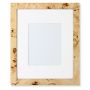 Exotic Burl Wood Gallery Frame