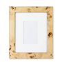 Exotic Burl Wood Gallery Frame