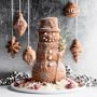Nordic Ware Nonstick Cast Aluminum 3D Snowman Pan