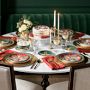 Christmas Forest Salad Plates, Set of 4