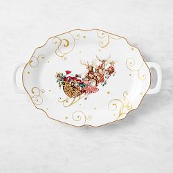 Twas the Night Before Christmas Handled Platter