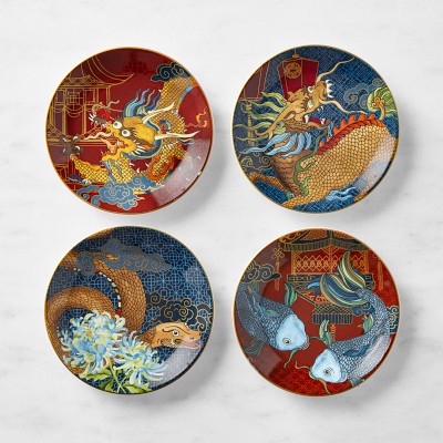 Appetizer Plates, set of 4