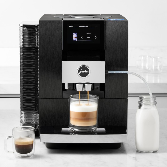 JURA Z10 Fully Automatic Espresso Machine, Aluminum Black