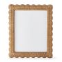 AERIN x Williams Sonoma Home Wicker Scalloped Gallery Frame