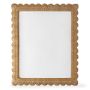 AERIN x Williams Sonoma Home Wicker Scalloped Gallery Frame
