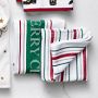 Christmas Jacquard Towels, Set of 2