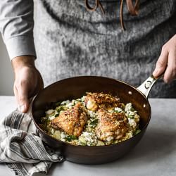 De Buyer Mineral B Pro Carbon Steel Country Pan, 11&quot;