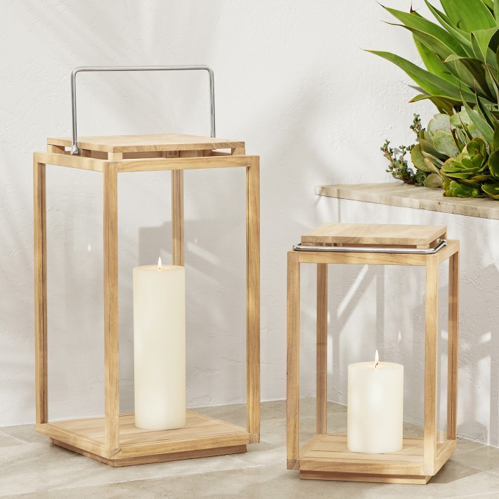 Larnaca Teak Lantern