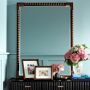 Sheila Bridges x Williams Sonoma Home Turned Walnut Mirror