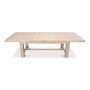 Bauhaus Extendable Rectangular Dining Table (78&quot;-110&quot;)