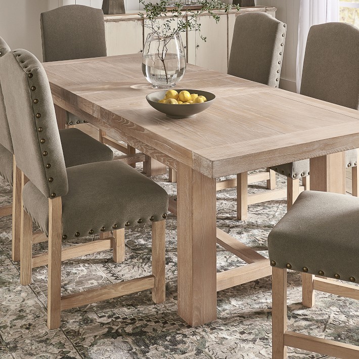 Bauhaus Extendable Rectangular Dining Table (78&quot;-110&quot;)
