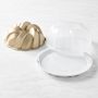 Nordic Ware Braided Cast Bundt &amp; Cake Keeper Set