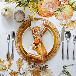 Heirloom Pumpkin Napkins, Set of 4