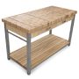 John Boos End-Grain Butcher Block Workbench (60&quot;)