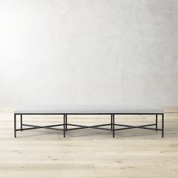 Navarro Upholstered Bench (64&quot;-94&quot;)