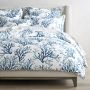 Printed Coral Duvet Cover &amp; Shams