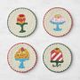Celebration Beaded Coasters, Set of 4