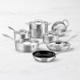 Cuisinart Professional Series Stainless-Steel 11-Piece Cookware Set