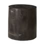 Petrified Wood Stool, Wood, Espresso Wood