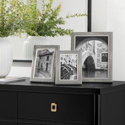 Faux Shagreen Picture Frames