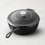 Lodge Blacklock Triple Seasoned Cast Iron Deep Saute Pan, 4-Qt.