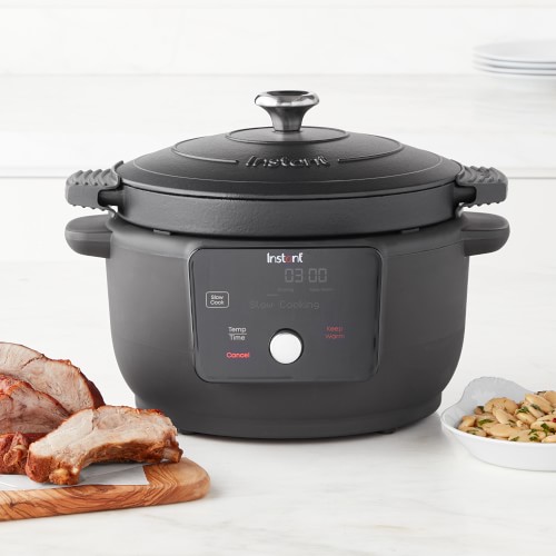 Instant Dutch Oven Slow Cooker, Black