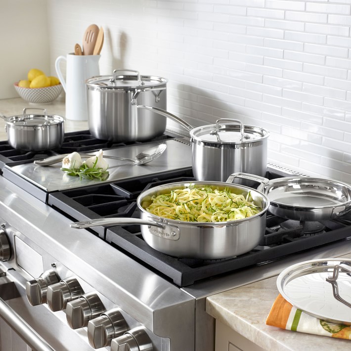 LET'S GO BOARD! 1〜6セット Cuisinart Multiclad Tri-Ply Stainless-Steel 12-Piece