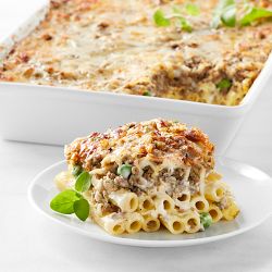 Mediterranean Ground Beef Pastitsio, Serves 8