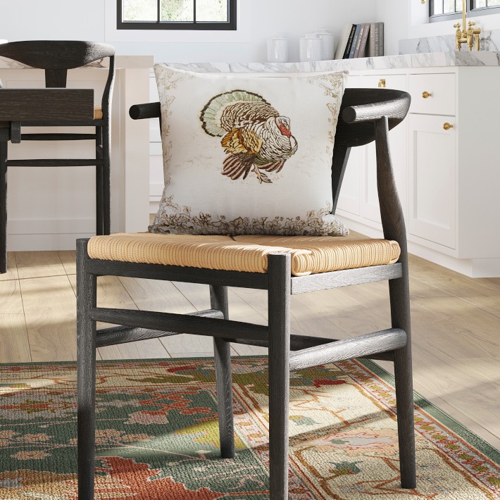 Plymouth Turkey Linen Pillow Cover