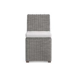 San Clemente Outdoor Grey Dining Side Chair