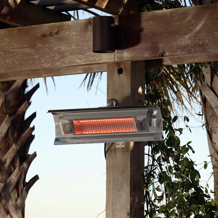 Stainless Steel Wall Mounted Infrared Patio Heater (22&quot;)