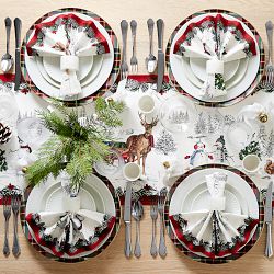 Tartan White Stewart Charger