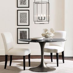 Tulip Round Pedestal Dining Table (42&quot;-56&quot;)