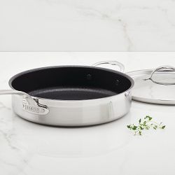 Hestan ProBond Professional Clad Stainless-Steel TITUM Nonstick Saut&#233; Pan