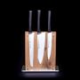 Schmidt Brothers Midtown Knife Block, Acacia