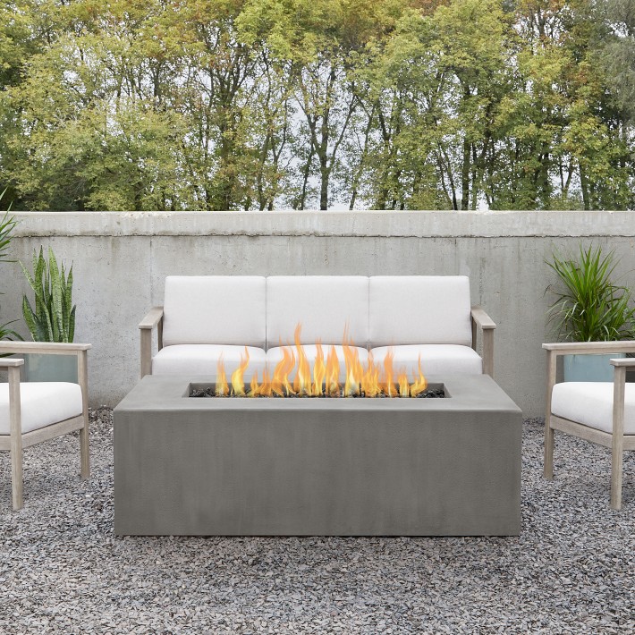 Havana Casual Rectangle Fire Table (60&quot;)