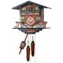 Engstler Battery-Operated Cuckoo Clock, Chalet with Deer
