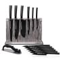 Schmidt Brothers Jet Black 14-Piece Knife Set