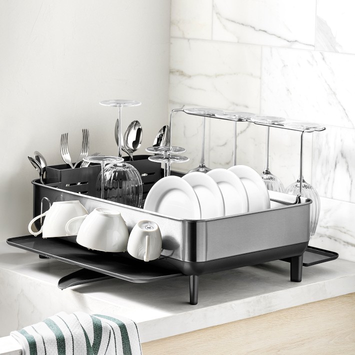 Pick N Pay Addis Large Draining Rack White Grey Kitchen Dish