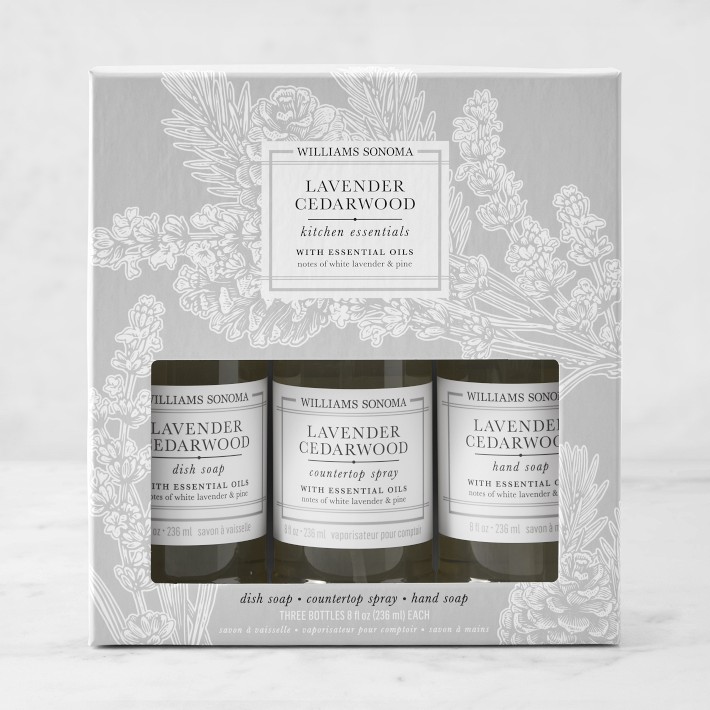 Williams Sonoma Lavender Cedarwood Kitchen Essentials Kit