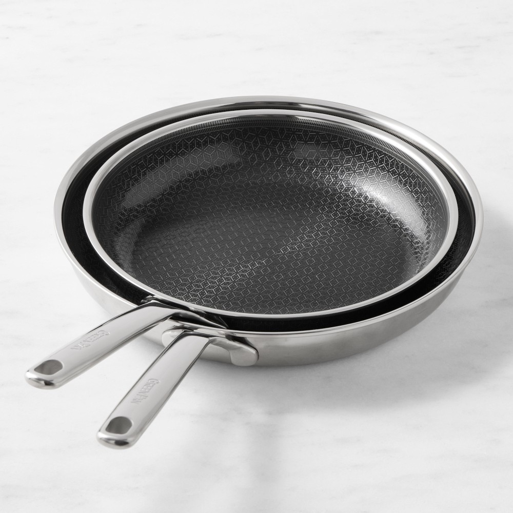 GreenPan Spectra with ThermoBond Ceramic Nonstick Fry Pan Set, 10" & 12"