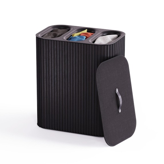 Joseph Joseph Tota Trio Luxe 90-liter Bamboo Laundry Separation