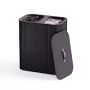 Joseph Joseph Tota Luxe 90-liter Bamboo Laundry Separation Basket, Carbon Black